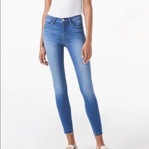 Blue Le High Skinny Jeans by Frame